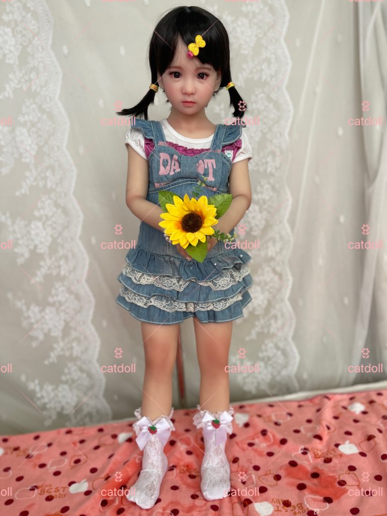 Catdoll 108cm Miss Q Soft Silicone Headtpe Body Catdoll